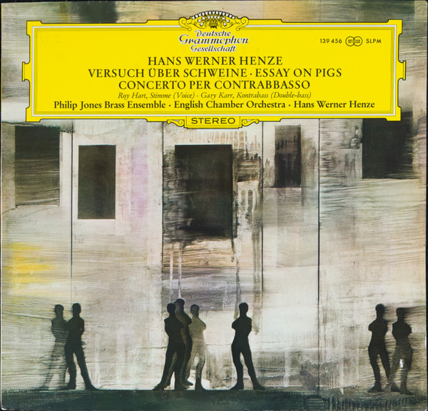 Bild Hans Werner Henze, Roy Hart (2) / Gary Karr / Philip Jones Brass Ensemble / English Chamber Orchestra, Hans Werner Henze – Versuch Über Schweine · Essay On Pigs / Concerto Per Contrabasso Schallplatten Ankauf