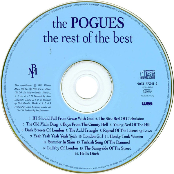 Cover zu The Pogues - The Rest Of The Best | CD, Reissue, Compilation | Rock | Europe