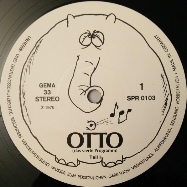Cover zu Otto Waalkes - Otto (Das Vierte Programm) | 1976 | Vinyl, LP, Album, Stereo | Non-Music | Germany