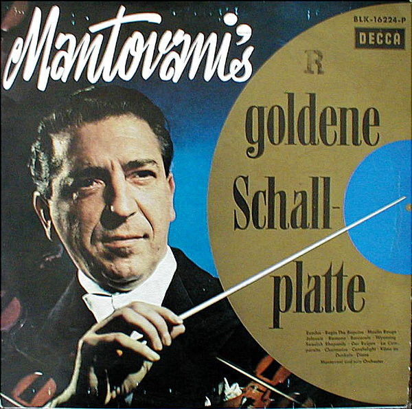 Bild Mantovani – Mantovani’s Goldene Schallplatte | Vinyl, LP, Mono, Compilation | Jazz, Latin, Pop | Germany Schallplatten Ankauf