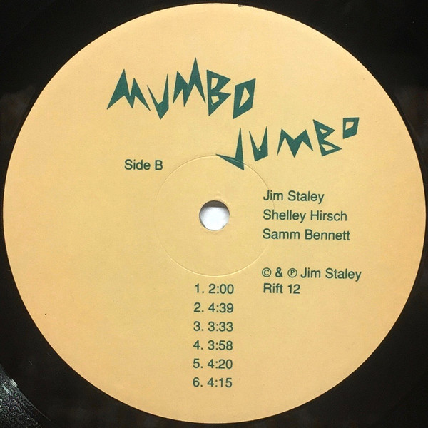 Cover zu Jim Staley - Mumbo Jumbo | 1987 | Vinyl, LP, Album | Jazz | US