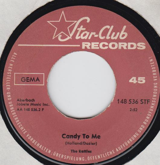 Cover zu The Rattles - Come On And Sing / Candy To Me | 1966 | Vinyl, 45 RPM, 7
