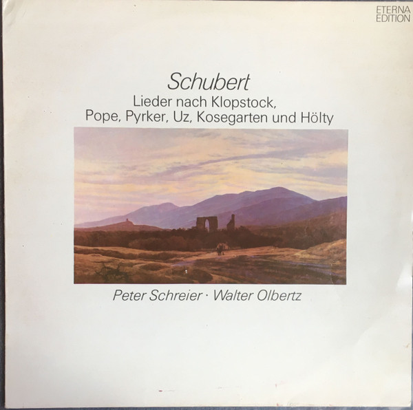 Bild Franz Schubert, Peter Schreier, Walter Olbertz – Lieder Nach Klopstock, Pope, Pyrker, Uz, Kosegarten Und Hölty | Vinyl, LP, Stereo | Classical | German Democratic Republic (GDR) Schallplatten Ankauf