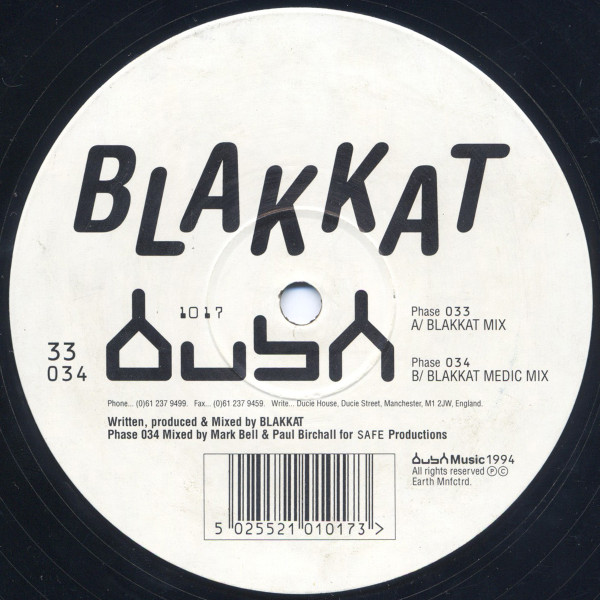 Bild Blakkat – Blakkat | 1994 | Vinyl, 12″, 33 ⅓ RPM | Electronic | UK Schallplatten Ankauf
