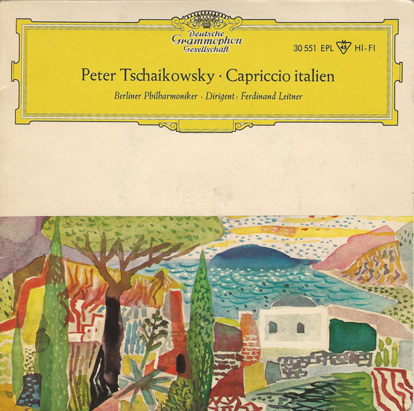 Bild Pyotr Ilyich Tchaikovsky, Ferdinand Leitner, Berliner Philharmoniker – Capriccio Italien | 1960 | Vinyl, 45 RPM, 7″, Mono | Classical | Germany Schallplatten Ankauf