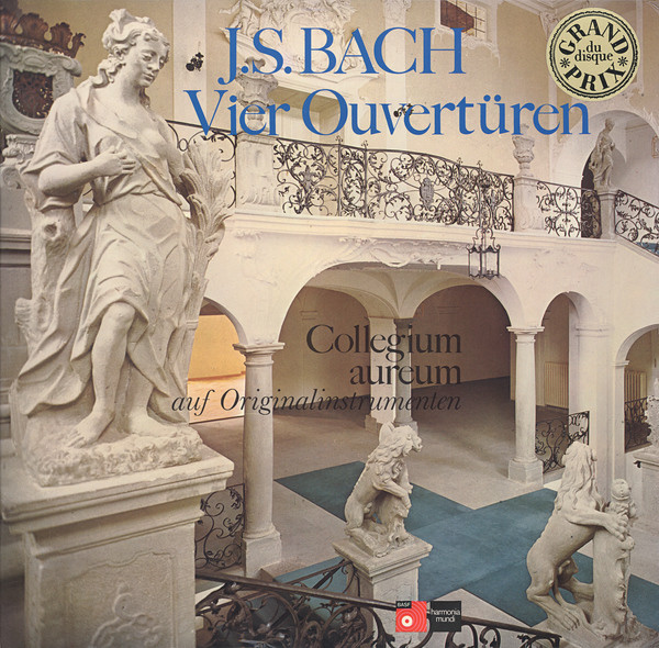 Bild Johann Sebastian Bach, Collegium Aureum – Vier Ouvertüren | Vinyl, LP, Album, Stereo, Reissue | Classical | Germany Schallplatten Ankauf