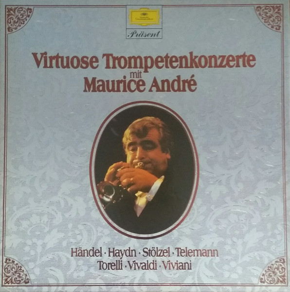 Bild Maurice André, Georg Friedrich Händel · Joseph Haydn · Gottfried Heinrich Stölzel · Georg Philipp Telemann · Giuseppe Torelli · Antonio Vivaldi · Giovanni Buonaventura Viviani – Virtuose Tro Schallplatten Ankauf