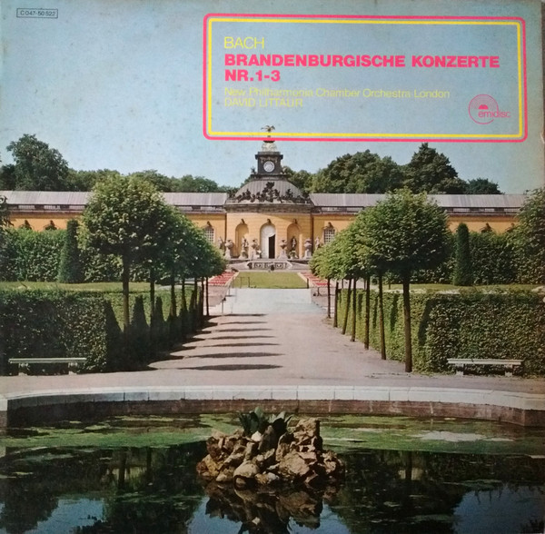 Bild New Philharmonia Chamber Orchestra, David Littaur, Johann Sebastian Bach – Brandenburgische Konzerte Nr. 1-3 | 1971 | Vinyl, LP | Classical | Germany Schallplatten Ankauf