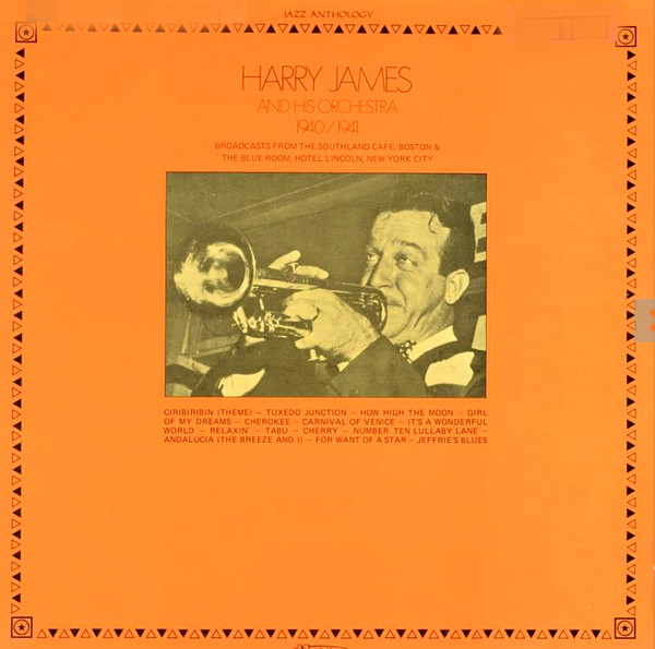 Cover zu Harry James And His Orchestra - 1940/1941 | 1975 | Vinyl, LP, Compilation | Jazz | France