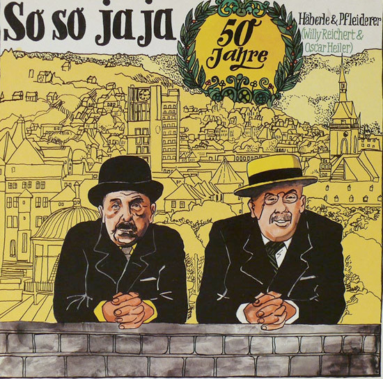 Bild Häberle & Pfleiderer – So So Ja Ja | Vinyl, LP, Mono, Club Edition | Non-Music | Germany Schallplatten Ankauf
