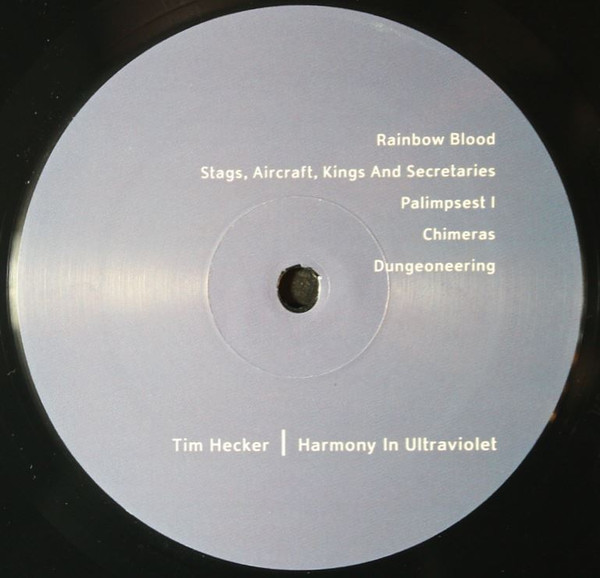 Cover zu Tim Hecker - Harmony In Ultraviolet | Vinyl, Album, 12