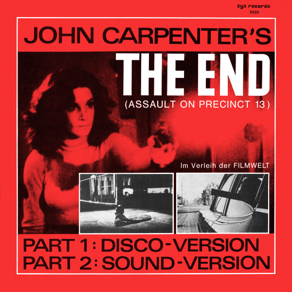 Bild The Splash Band – John Carpenter’s The End (Assault On Precinct 13) | 1983 | Vinyl, Stereo, 12″, 45 RPM | Electronic, Stage & Screen | Germany Schallplatten Ankauf