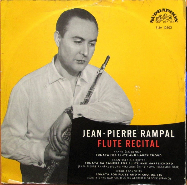 Bild Jean-Pierre Rampal – Flute Recital | Vinyl, LP, Mono | Classical | Czechoslovakia Schallplatten Ankauf