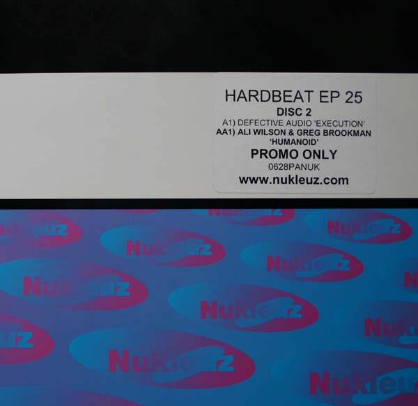 Bild Defective Audio / Ali Wilson & Greg Brookman – Hard Beat EP 25 Disc 2 | 2004 | Vinyl, 12″, 45 RPM, Promo, EP | Electronic | UK Schallplatten Ankauf