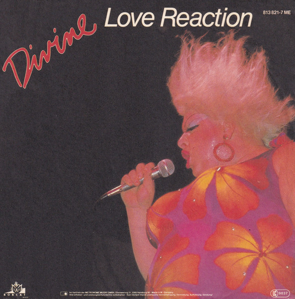 Bild Divine – Love Reaction | 1983 | Vinyl, 45 RPM, 7″, Single | Electronic | Germany Schallplatten Ankauf