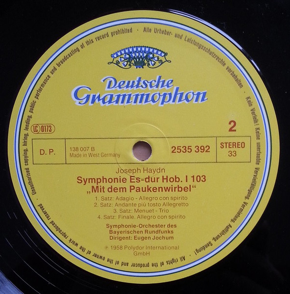 Cover zu Kurt Sanderling, Eugen Jochum, Joseph Haydn - Symphonien Nr. 45