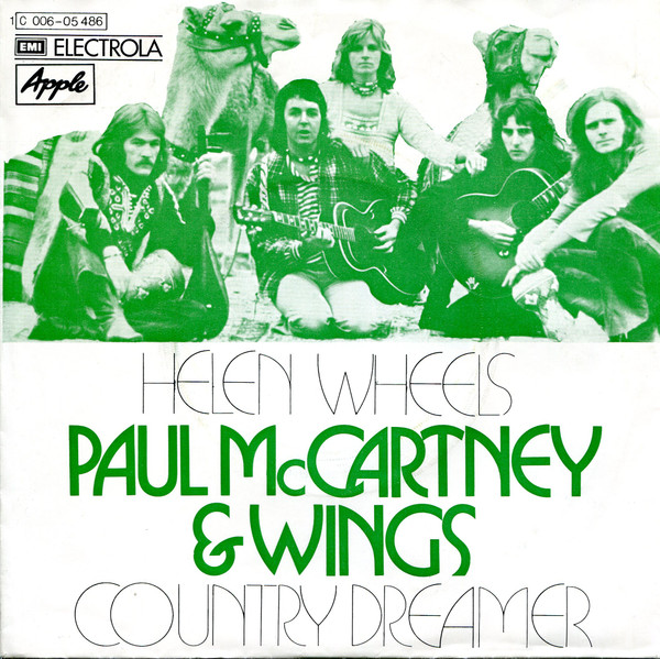 Bild Wings (2) – Helen Wheels / Country Dreamer | 1973 | Vinyl, Stereo, 45 RPM, 7″, Single | Rock | Germany Schallplatten Ankauf