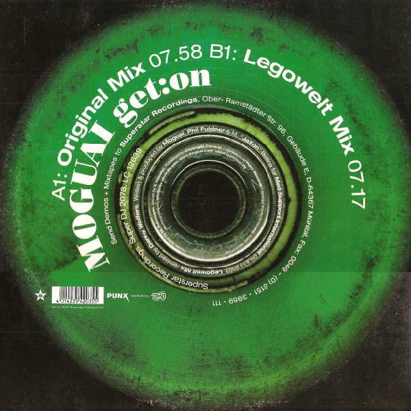 Bild Moguai – Get:On | 2003 | Vinyl, 12″, 45 RPM | Electronic | Germany Schallplatten Ankauf