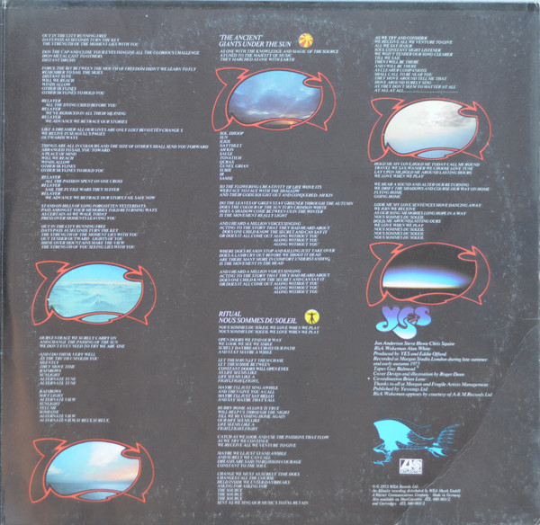 Cover zu Yes - Tales From Topographic Oceans | 1973 | Vinyl, LP, Album, Stereo | Rock | Germany