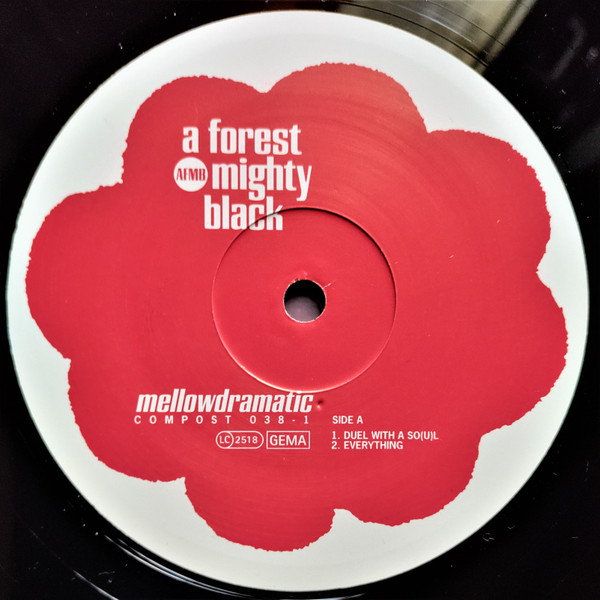 Cover zu A Forest Mighty Black - Mellowdramatic | 1998 | Vinyl, LP, Album | Electronic | UK & Germany