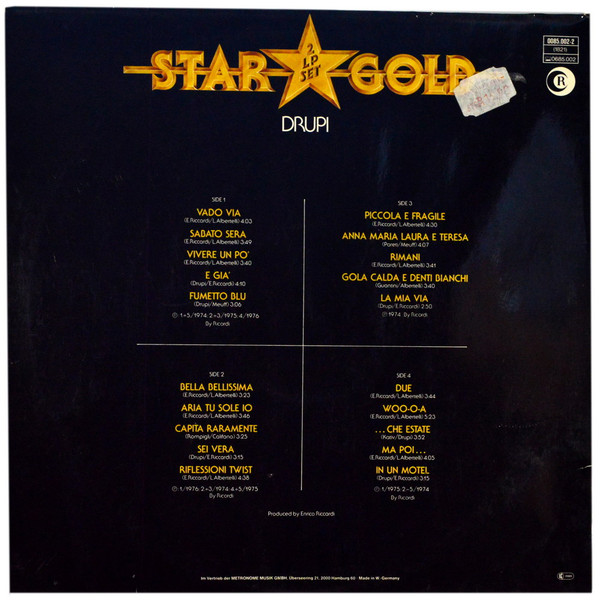 Cover zu Drupi (2) - Drupi | Vinyl, LP, Compilation | Pop | Germany