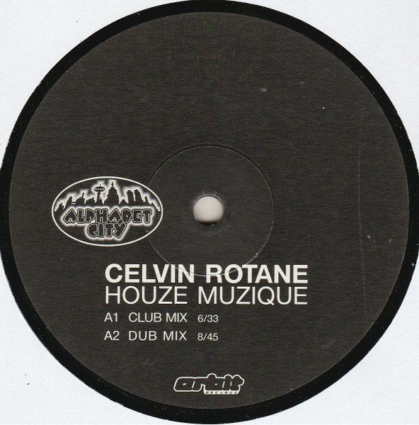 Bild Celvin Rotane – Houze Muzique | 1999 | Vinyl, 12″, Promo | Electronic | Germany Schallplatten Ankauf