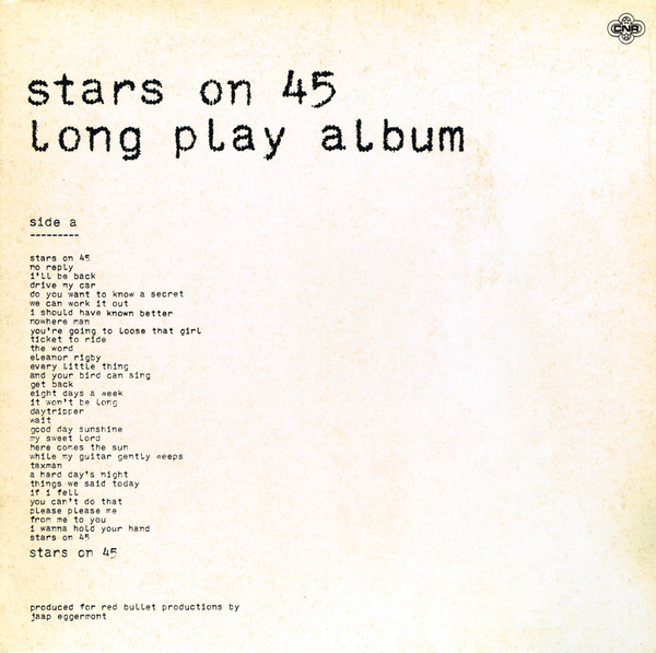 Bild Stars On 45 – Long Play Album | 1981 | Vinyl, LP, Album, Stereo | Rock, Pop | Germany Schallplatten Ankauf