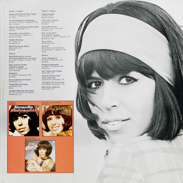 Cover zu Alexandra (7) - Stimme Der Sehnsucht - Die Alexandra Story | Vinyl, LP, Stereo, Compilation, Repress, 2xLP, Comp, RP | Pop | Germany