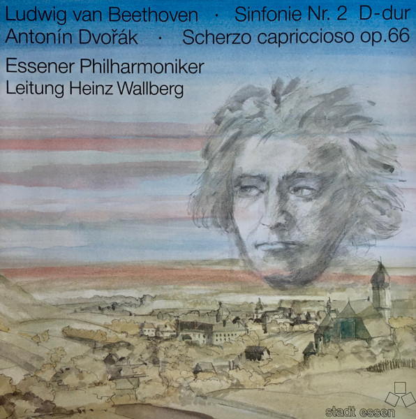 Bild Ludwig van Beethoven / Antonín Dvořák – Essener Philharmoniker, Heinz Wallberg – Sinfonie Nr. 2 D-Dur / Scherzo Capriccioso Op. 66 | 1986 | Vinyl, LP, Stereo | Classical | Germany Schallplatten Ankauf