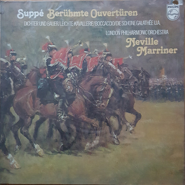 Bild Franz von Suppé, London Philharmonic Orchestra, Sir Neville Marriner – Berühmte Ouvertüren | 1977 | Vinyl, LP, Album, Stereo | Classical | Germany Schallplatten Ankauf
