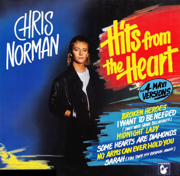 Bild Chris Norman – Hits From The Heart | 1988 | Vinyl, LP, Compilation | Electronic, Rock | Germany Schallplatten Ankauf