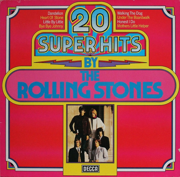 Bild The Rolling Stones – 20 Super Hits By The Rolling Stones | Vinyl, LP, Stereo, Compilation | Rock, Blues | Germany Schallplatten Ankauf