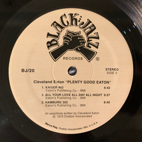 Cover zu Cleveland Eaton - Plenty Good Eaton | 2019 | Vinyl, LP, Album, Stereo, Reissue | Jazz, Funk / Soul