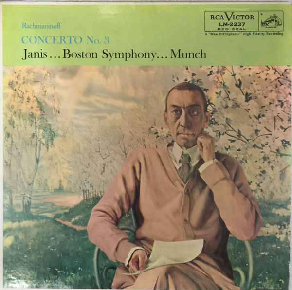 Bild Sergei Rachmaninoff – Byron Janis, Charles Munch, Boston Symphony Orchestra – Concerto No. 3 | 1958 | Vinyl, LP, Album, Mono | Classical | US Schallplatten Ankauf