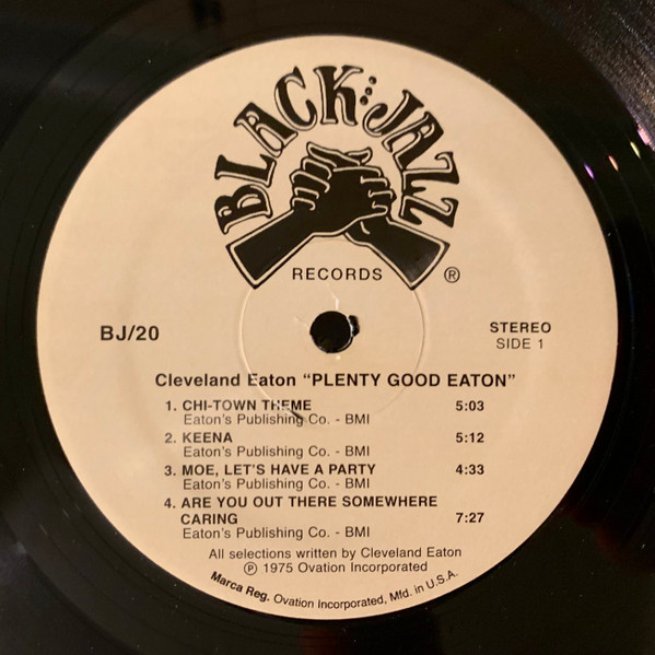 Cover zu Cleveland Eaton - Plenty Good Eaton | 2019 | Vinyl, LP, Album, Stereo, Reissue | Jazz, Funk / Soul