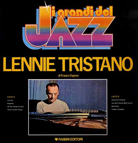 Bild Lennie Tristano – Lennie Tristano | 1979 | Vinyl, LP, Stereo, Mono, Compilation | Jazz | Italy Schallplatten Ankauf