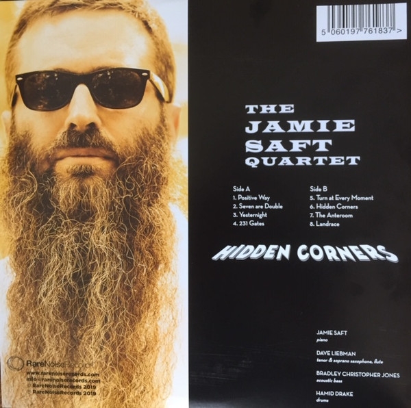 Cover zu The Jamie Saft Quartet - Hidden Corners | 2019 | Vinyl, LP, Album | Jazz