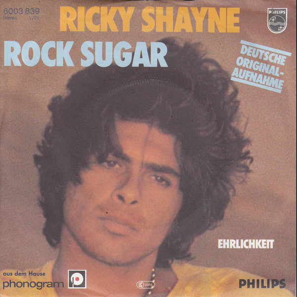 Bild Ricky Shayne – Rock Sugar | 1980 | Vinyl, Stereo, 45 RPM, 7″, Single | Pop | Germany Schallplatten Ankauf