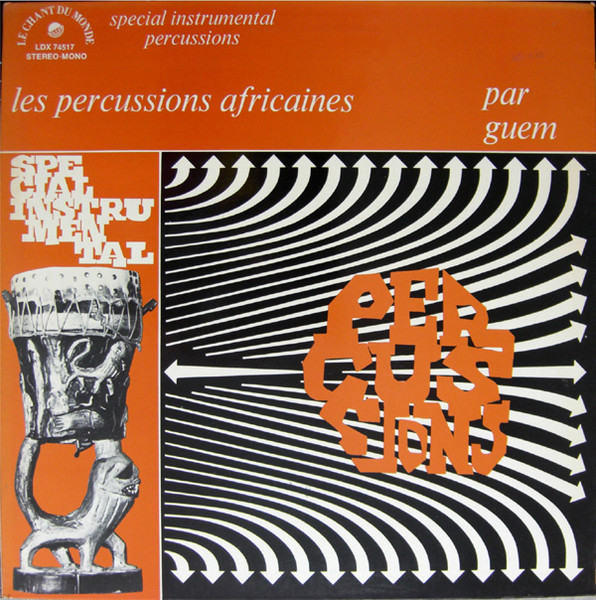 Bild Guem – Les Percussions Africaines | Vinyl, LP, Album, Reissue | Folk, World, & Country | France Schallplatten Ankauf