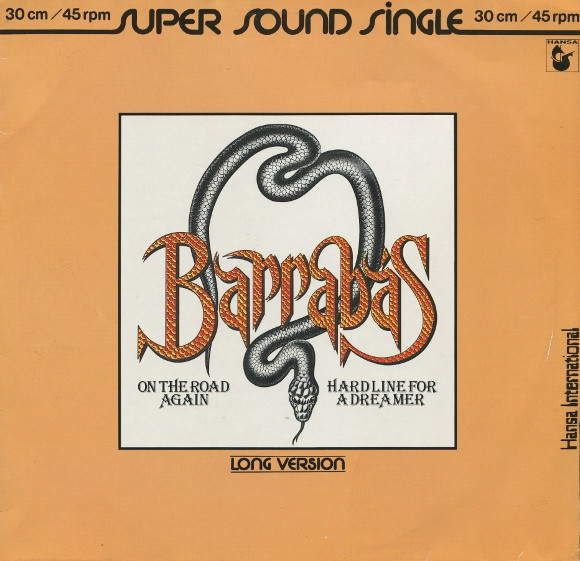Bild Barrabas – On The Road Again (Long Version) | Vinyl, 12″, 45 RPM | Electronic, Funk / Soul | Europe Schallplatten Ankauf