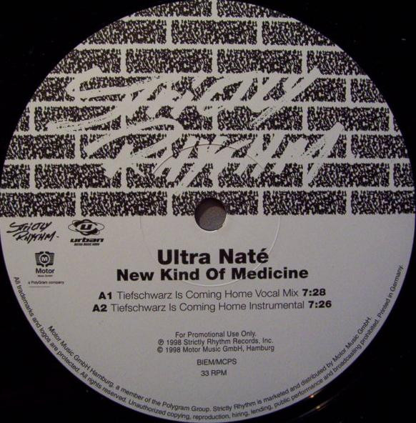 Bild Ultra Naté – New Kind Of Medicine | 1998 | Vinyl, 12″, 33 ⅓ RPM, Promo | Electronic | Germany Schallplatten Ankauf