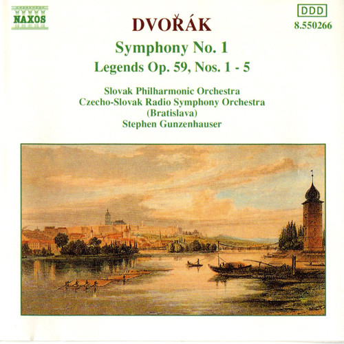 Bild Antonín Dvořák, Slovak Philharmonic Orchestra, Stephen Gunzenhauser – Symphony No. 1 • Legends Op.59 Nos. 1-5 | CD, Album | Classical | Germany Schallplatten Ankauf