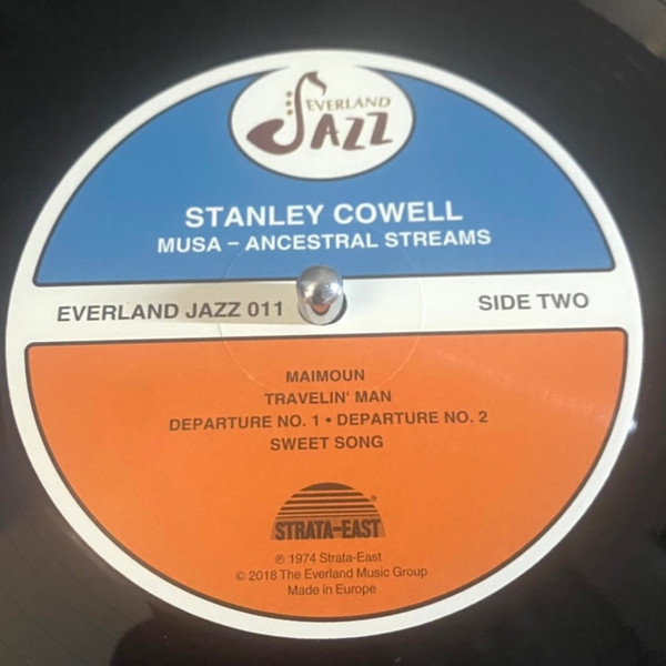 Cover zu Stanley Cowell - Musa - Ancestral Streams | 2018 | Vinyl, LP, Album, Reissue | Jazz | Netherlands
