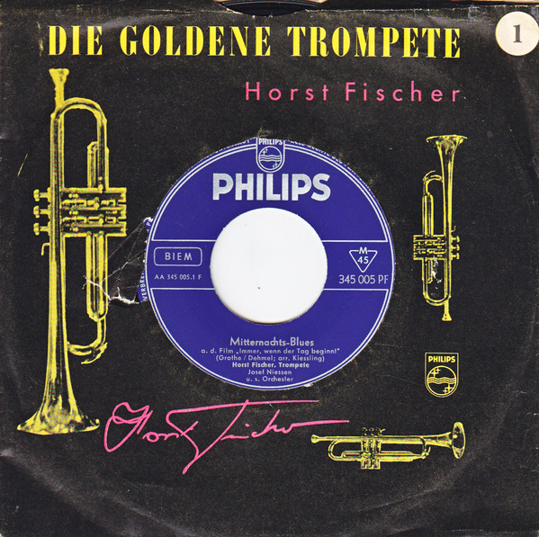 Cover zu Horst Fischer - Mitternachts-Blues | 1958 | Vinyl, 45 RPM, 7