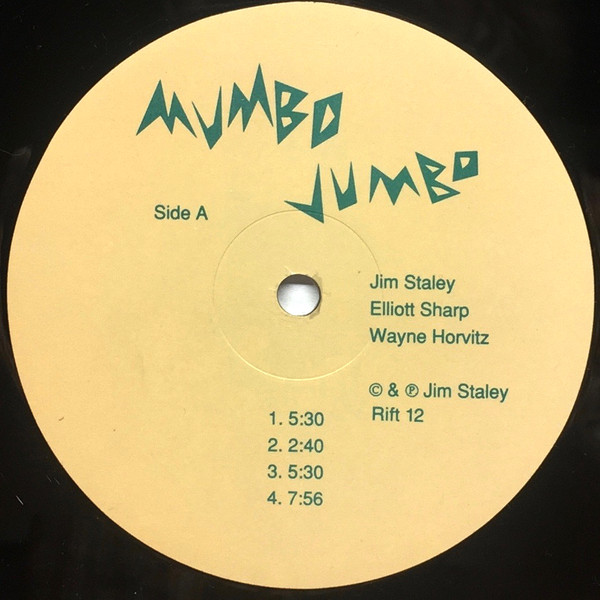 Cover zu Jim Staley - Mumbo Jumbo | 1987 | Vinyl, LP, Album | Jazz | US