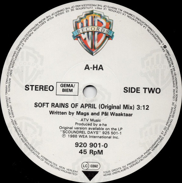 Cover zu a-ha - Stay On These Roads (Extended Remix) | 1988 | Vinyl, 12