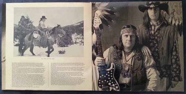 Cover zu Angy Burri & The Apaches - Angy Burri & The Apaches | 1983 | Vinyl, LP, Album | Rock, Folk, World, & Country | Switzerland