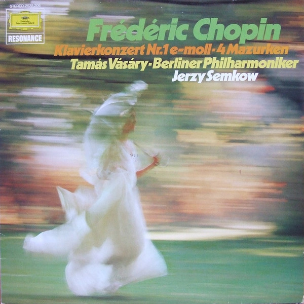 Bild Frédéric Chopin, Tamás Vásáry • Berliner Philharmoniker, Jerzy Semkow – Klavierkonzert Nr.1 E-moll • 4 Mazurken | 1976 | Vinyl, LP, Reissue | Classical | Germany Schallplatten Ankauf