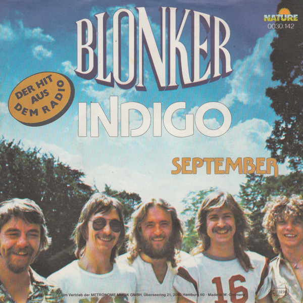 Bild Blonker – Indigo / September | 1978 | Vinyl, 45 RPM, 7″, Single | Rock | Germany Schallplatten Ankauf