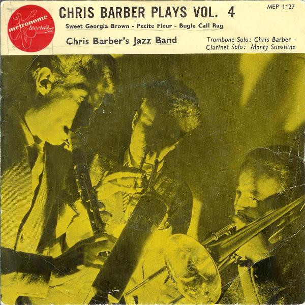 Bild Chris Barber’s Jazz Band – Chris Barber Plays Vol.4 | Vinyl, 45 RPM, 7″, EP | Jazz | Denmark Schallplatten Ankauf